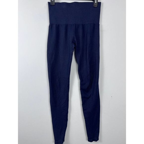 Love Your Assets by Sara Blakely Blue Spanx high rise compression legging Small - Picture 1 of 9